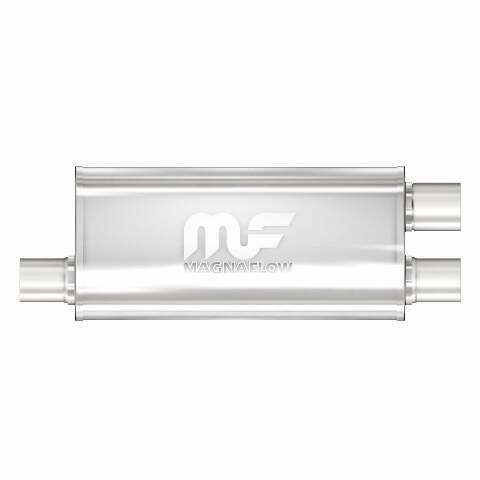 Universal Performance Muffler Mag SS 18X5X8 2.5X2.25/2.25 12266 Magnaflow