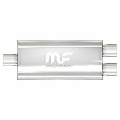 Exhaust Muffler for 5 X 8in. Oval Straight-Through Performance Exhaust Muffler MagnaFlow 12278