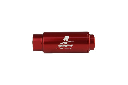 Fuel Filter High Flow Fuel System Universal Fit Aeromotive 12303-BGPL
