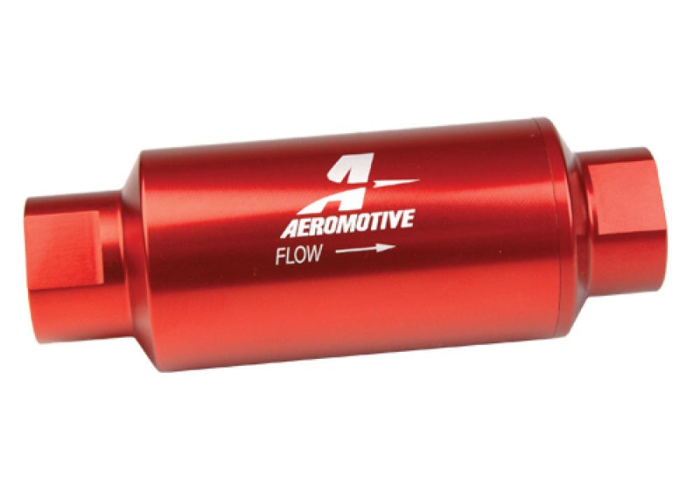 Aeromotive 12304 100 Micron, ORB-10 Red Fuel Filter - Fuel Filters Car Part People