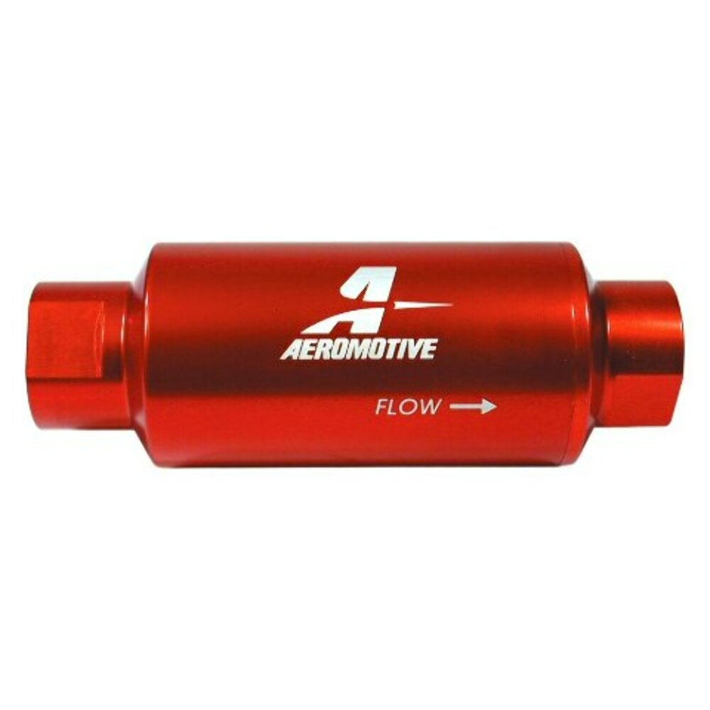 Aeromotive 12304 100 Micron, ORB-10 Red Fuel Filter - Fuel Filters Car Part People