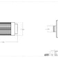 Fuel Filter High Flow Fuel System Universal Fit Aeromotive 12316-BGPL