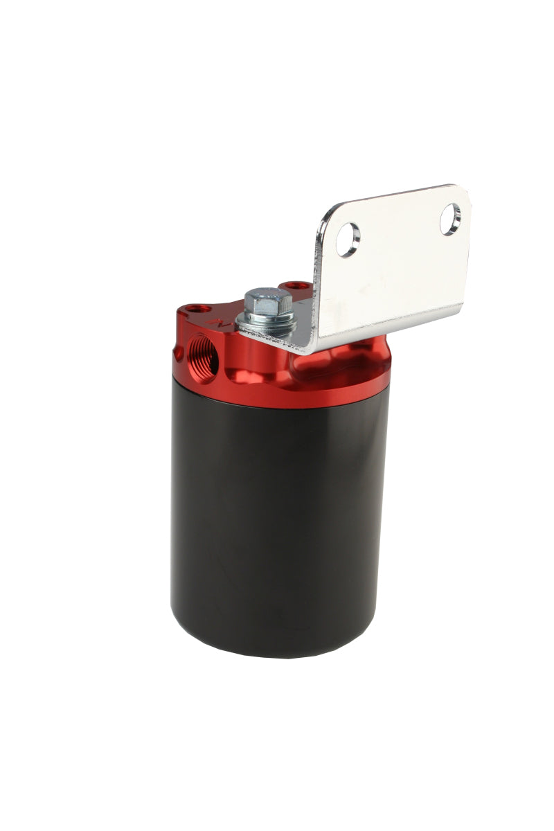 Aeromotive 12317 10 Micron, Red/Black Canister Fuel Filter - Fuel Filters Car Part People