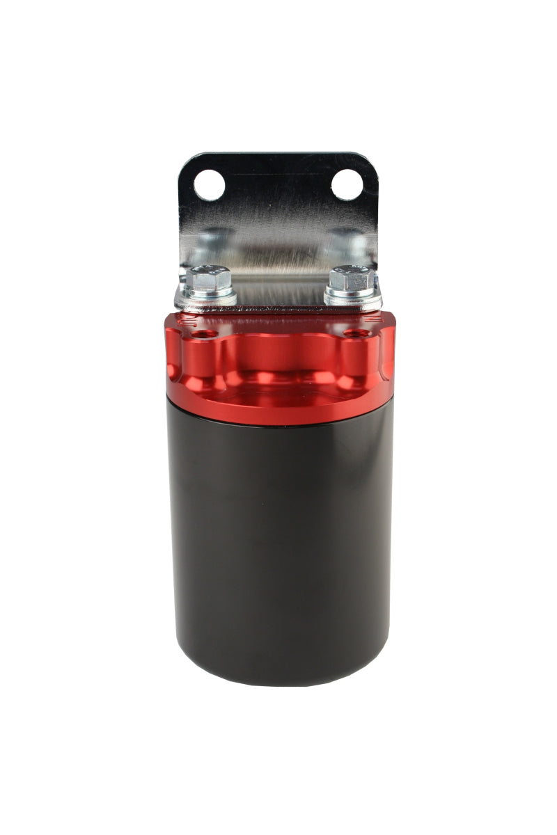 Aeromotive 12317 10 Micron, Red/Black Canister Fuel Filter - Fuel Filters Car Part People