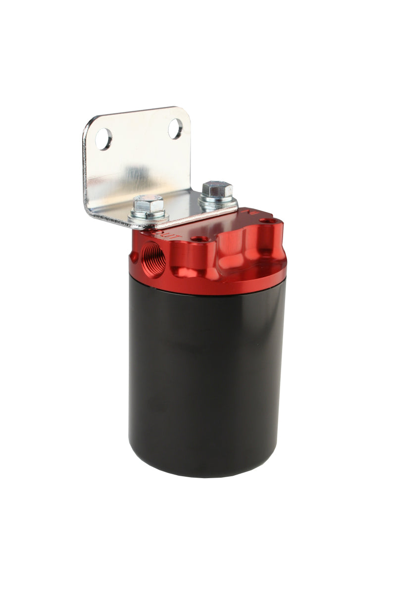 Aeromotive 12317 10 Micron, Red/Black Canister Fuel Filter - Fuel Filters Car Part People