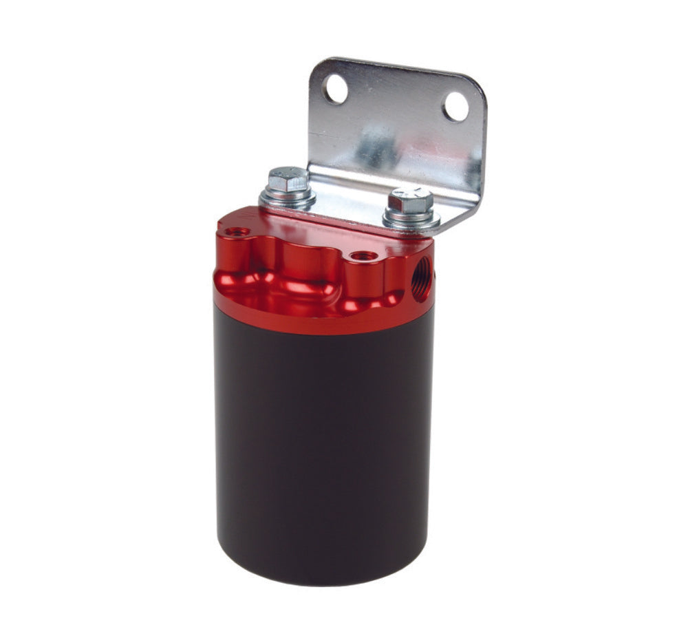 Aeromotive 12319 100 Micron, Red/Black Canister Fuel Filter - Fuel Filters Car Part People