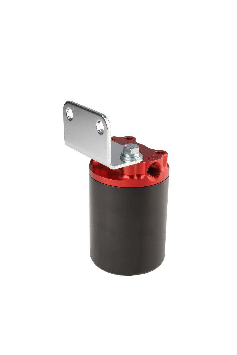 Aeromotive 12319 100 Micron, Red/Black Canister Fuel Filter - Fuel Filters Car Part People