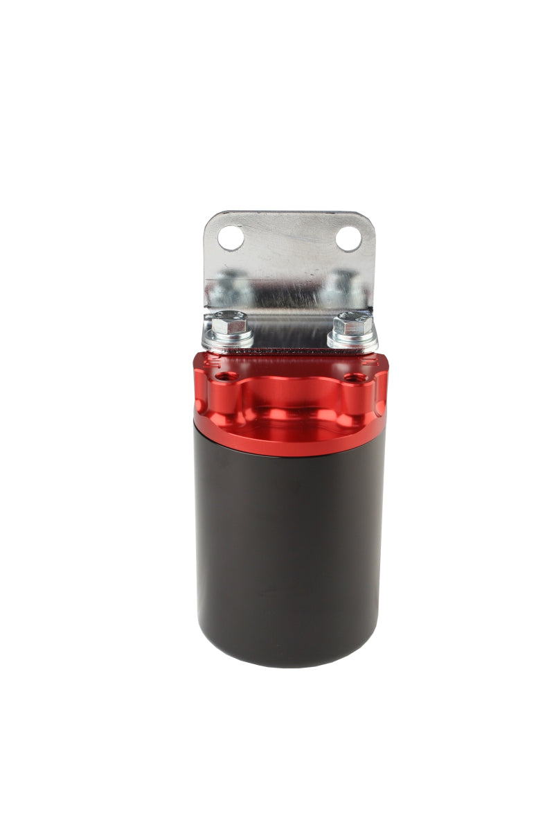 Aeromotive 12319 100 Micron, Red/Black Canister Fuel Filter - Fuel Filters Car Part People