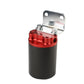 Aeromotive 12319 100 Micron, Red/Black Canister Fuel Filter - Fuel Filters Car Part People
