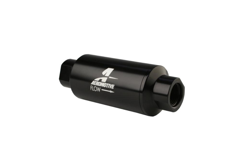 Aeromotive 12321 10 Micron, ORB-10 Black Fuel Filter - Fuel Filters Car Part People