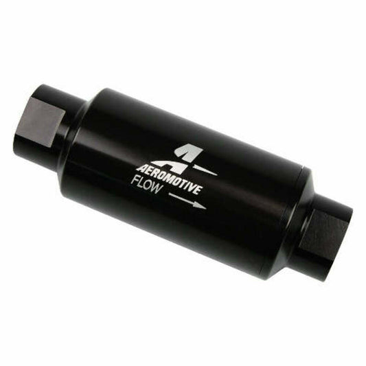 Aeromotive 12321 10 Micron, ORB-10 Black Fuel Filter - Fuel Filters Car Part People