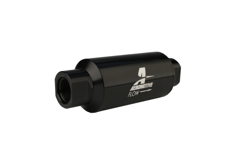 Aeromotive 12324 100 Micron, ORB-10 Black Fuel Filter - Fuel Filters Car Part People