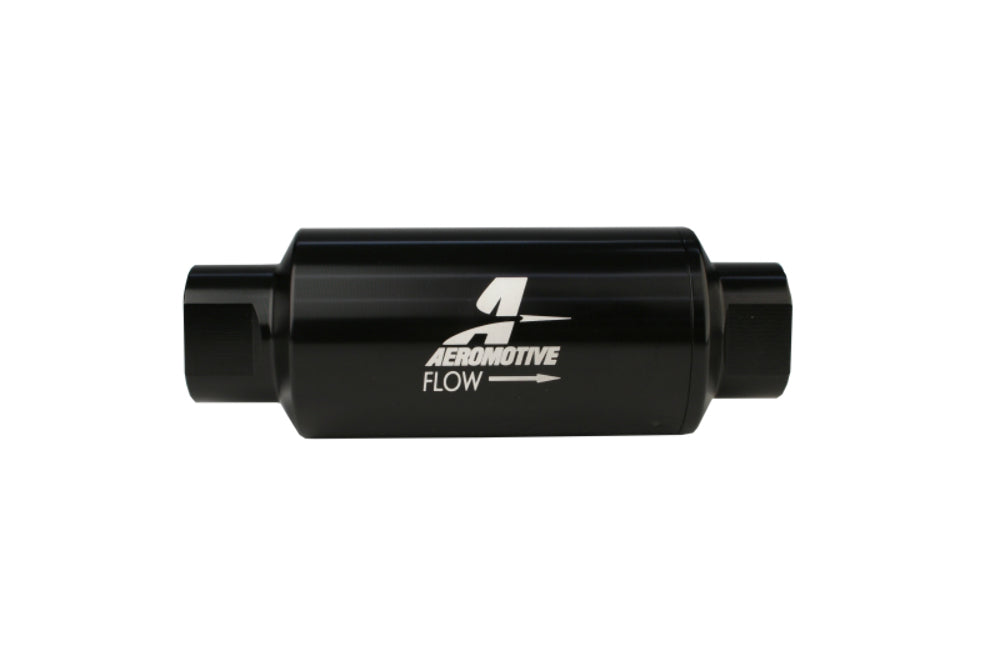 Aeromotive 12324 100 Micron, ORB-10 Black Fuel Filter - Fuel Filters Car Part People