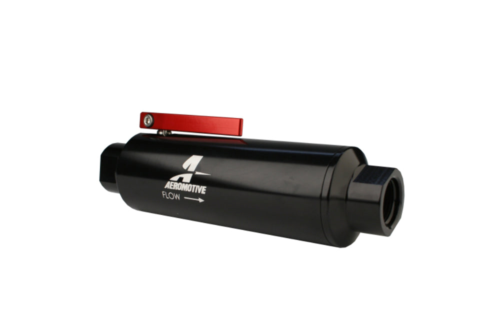 Aeromotive 12331 ORB-10 Shutoff Valve Fuel Filter - Fuel Filters Car Part People