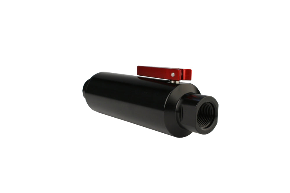 Aeromotive 12331 ORB-10 Shutoff Valve Fuel Filter - Fuel Filters Car Part People