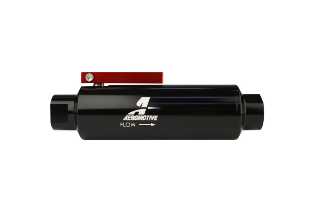 Aeromotive 12331 ORB-10 Shutoff Valve Fuel Filter - Fuel Filters Car Part People