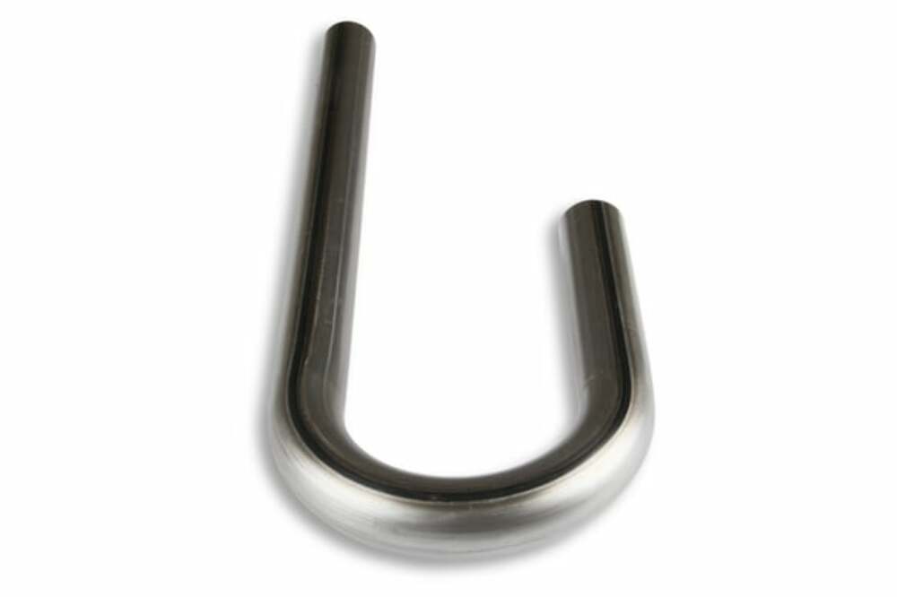 Mild Steel,180 degree bend, Tube Size 1.5" OD, 16 Gauge Hooker J-Bend 12331HKR