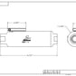 Fuel Filter High Flow Fuel System Universal Fit Aeromotive 12332-BGPL