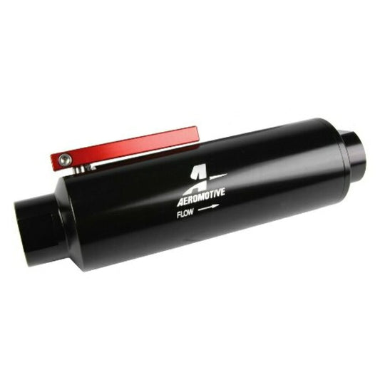 Aeromotive 12332 ORB-12 Shutoff Valve Fuel Filter - Fuel Filters Car Part People