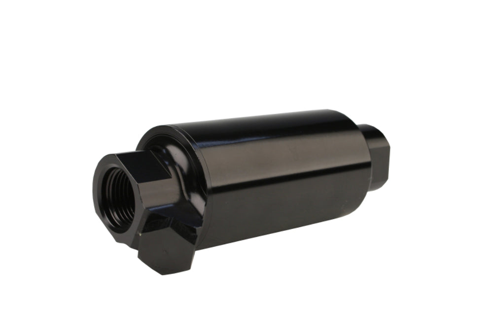Aeromotive 12333 Dual Outlet Oil/Fuel Filter, ORB-10 - Fuel Filters Car Part People