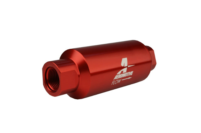 Aeromotive 12335 40 Micron, ORB-10 Red Fuel Filter
