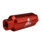 Aeromotive 12335 40 Micron, ORB-10 Red Fuel Filter - Fuel Filters Car Part People