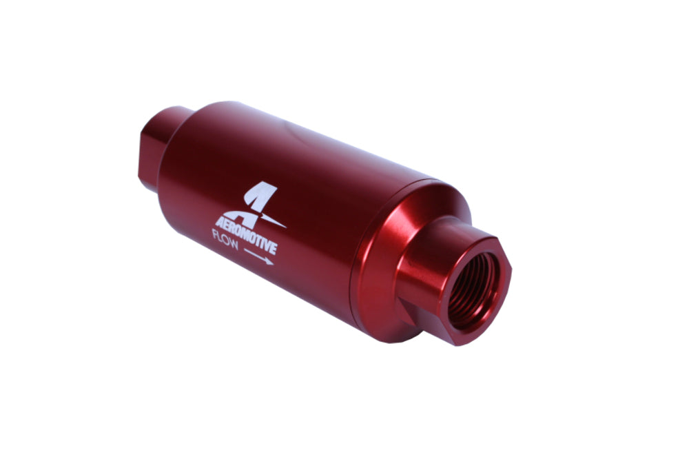 Aeromotive 12340 10m Microglass, ORB-10 Red - Fuel Filters Car Part People