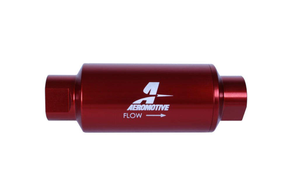 Aeromotive 12340 10m Microglass, ORB-10 Red - Fuel Filters Car Part People