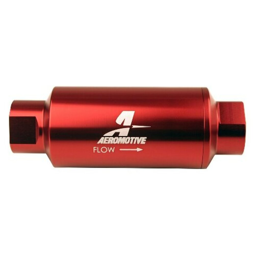 Aeromotive 12340 10m Microglass, ORB-10 Red - Fuel Filters Car Part People