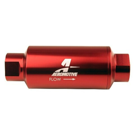 Aeromotive 12340 10m Microglass, ORB-10 Red - Fuel Filters Car Part People