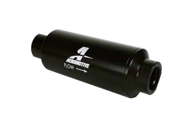 Fuel Filter High Flow Fuel System Universal Fit Aeromotive 12341-BGPL