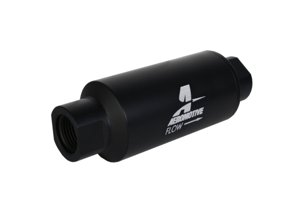Aeromotive 12343 40 Micron Stainless , ORB-12 Black Filter - Fuel Filters Car Part People