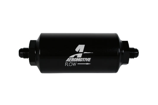 Fuel Filter High Flow Fuel System Universal Fit Aeromotive 12347-BGPL