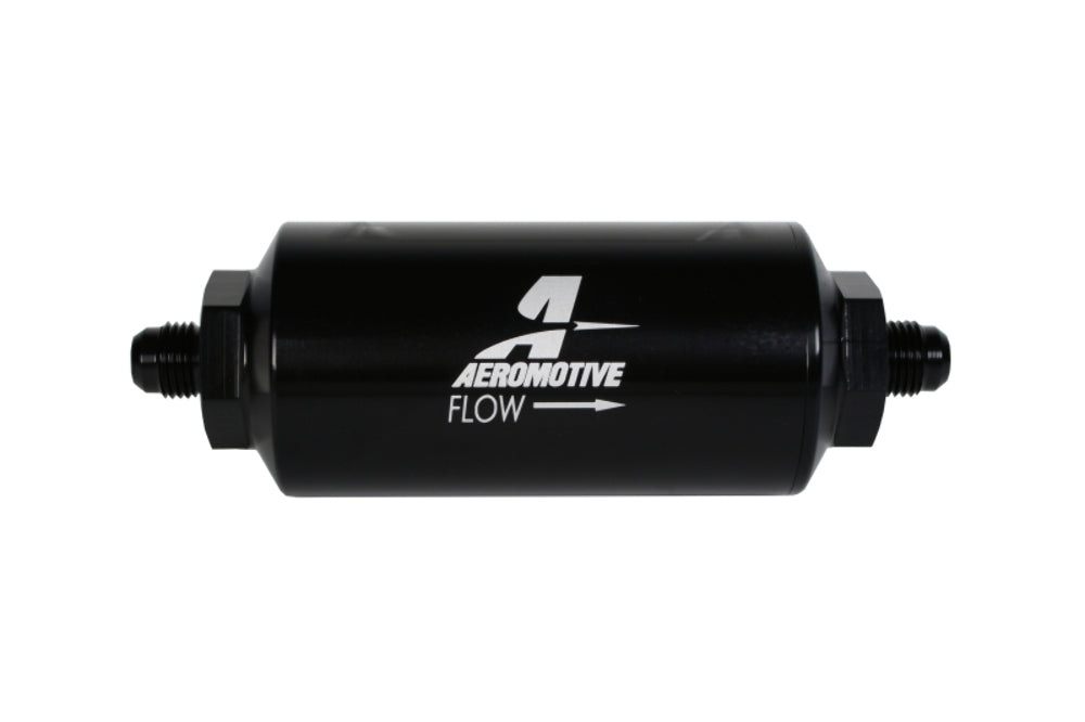 Aeromotive 12349 Male AN-06 Stainless 100m Filter - Fuel Filters Car Part People