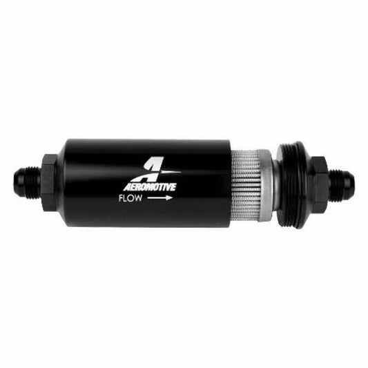 Aeromotive 12379 Male AN-08, 100m Stainless Filter - Fuel Filters Car Part People