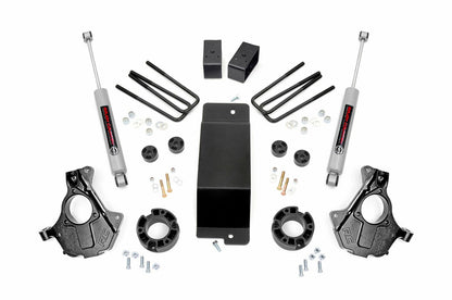 Fits Chevy/GMC 1500 (14-18 & Classic) 3.5 Inch Lift Kit; Cast Steel LCA; 12430