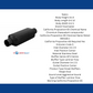 Flowmaster Super HP-2 Muffler 409SS 12512409