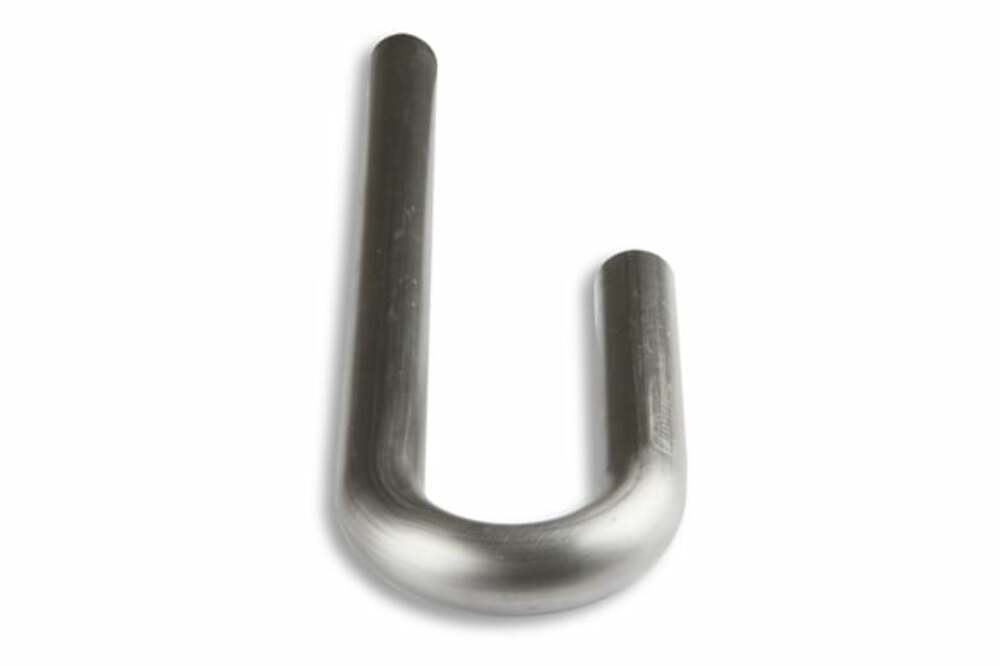 Mild Steel,180 degree bend, Tube Size 1 3/8" OD, 16 Gauge Hooker J-Bend 12521HKR