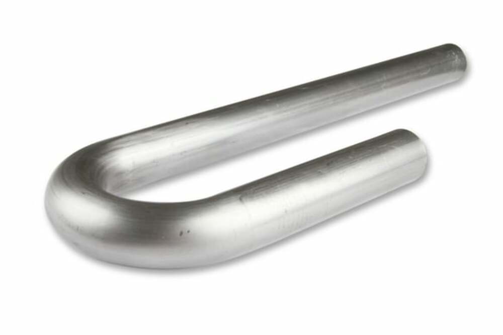 Mild Steel,180 degree bend, Tube Size 1 3/8" OD, 16 Gauge Hooker J-Bend 12521HKR