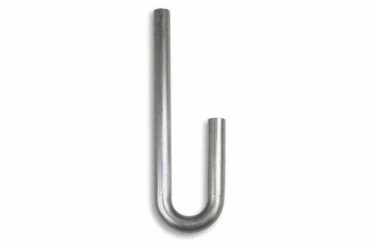 Mild Steel,180 degree bend, Tube Size 1 3/8" OD, 16 Gauge Hooker J-Bend 12521HKR