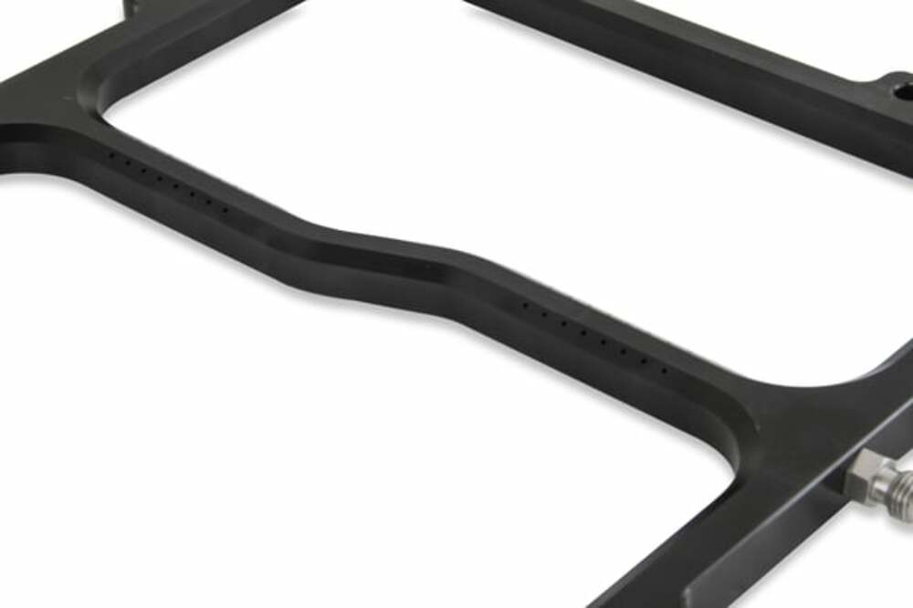 NOS Dry Nitrous Plate for Holley LS Hi-Ram EFI Intake Manifolds-Black  12535BNOS