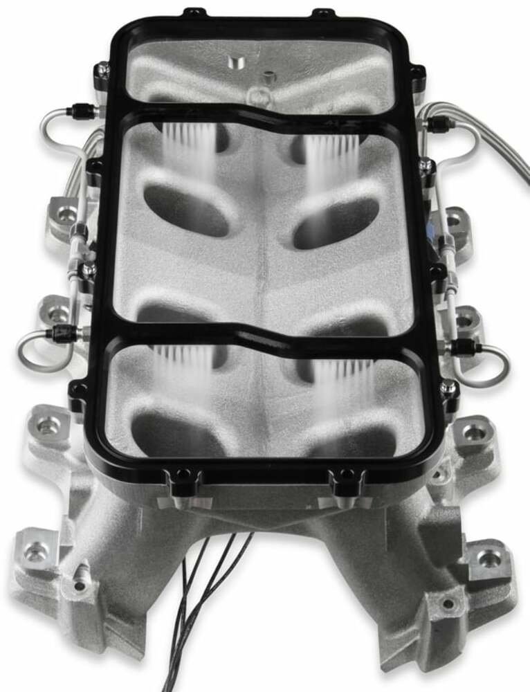NOS Dry Nitrous Plate for Holley LS Hi-Ram EFI Intake Manifolds-Black  12535BNOS