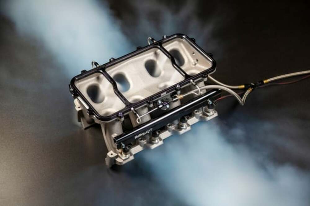 NOS Dry Nitrous Plate for Holley LS Hi-Ram EFI Intake Manifolds-Black  12535BNOS