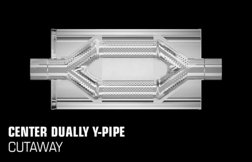 Universal Performance Muffler Mag SS 22X5X11 3 C/C 12579 Magnaflow - Performance Mufflers Car Part People