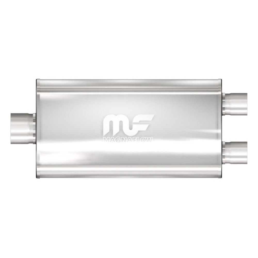 03-06 Cadillac Escalade Gas 3 Inlet/2.5 Outlet SS Muffler 12588 Magnaflow - Performance Mufflers Car Part People