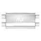 5x11 Oval Muffler, 3 Dual In/Out, 22 Body, 28 Length 12599 Magnaflow - Performance Mufflers Car Part People