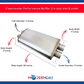 Flowmonster Performance Muffler 3 in dual inlet & outlet 12599-FM 409 Stainless
