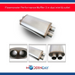 Flowmonster Performance Muffler 3 in dual inlet & outlet 12599-FM 409 Stainless