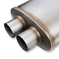 Flowmonster Performance Muffler 3 in dual inlet & outlet 12599-FM 409 Stainless - Performance Mufflers Car Part People