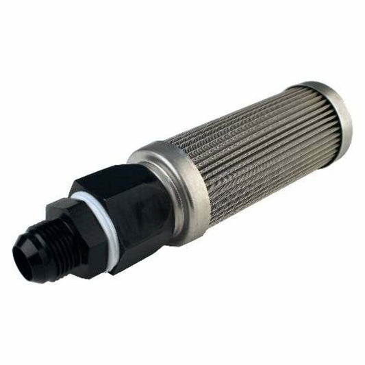 Aeromotive 12612 100-micron Stainless Steel Bulkhead Fuel Filter - Fuel Filters Car Part People